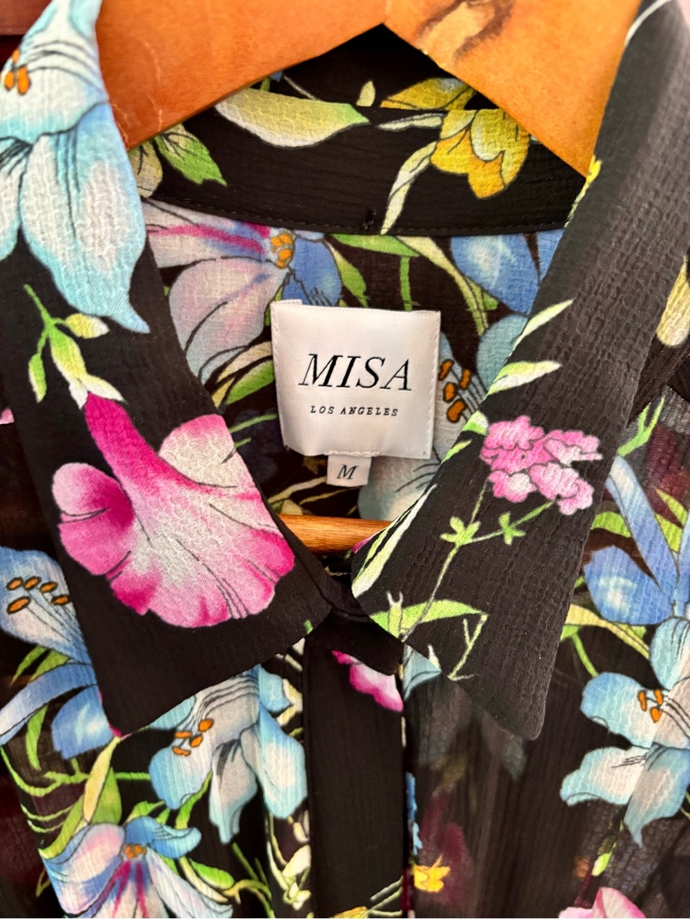 MISA Los Angeles Aydeniz Dress Like New Size Medium - Picture 6 of 8
